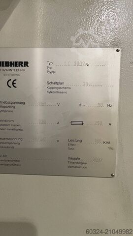 CNC Abwälzfräsmaschine LIEBHERR LC 3002