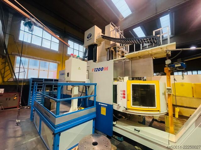 Vertical turning lathe DAEWOO V-1200M