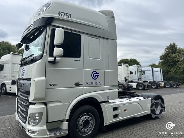 Standard SZM DAF XF 480 FT SSC, Abbiegeassistent, Standklima