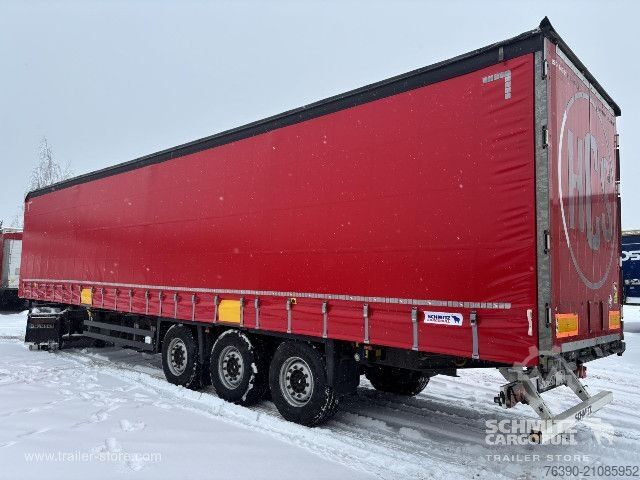 Auflieger mit Pritsche & Plane Schmitz Cargobull Semitrailer Curtainsider Standard