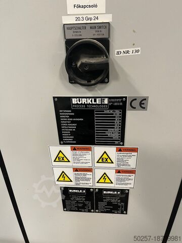 Roller coater Buerkle RCLD09M, VBM11M, RMB 11M