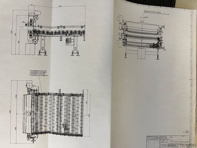 Roller coater Buerkle RCLD09M, VBM11M, RMB 11M