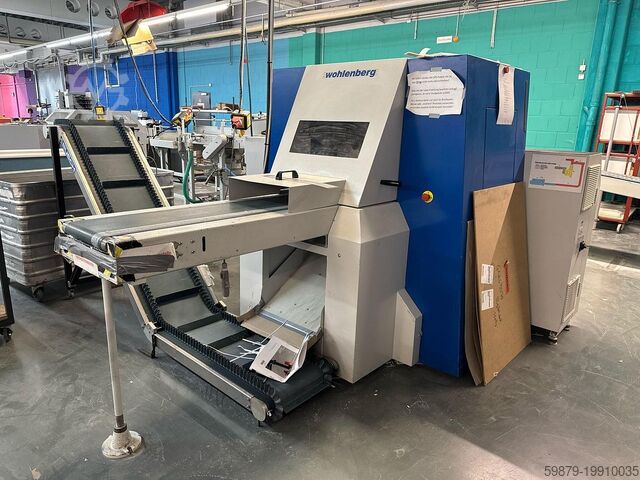 Wohlenberg Klebebinder Quickbinder + Wohlenberg Trim-Tec 45i - (2011) Wohlenberg Quickbinder