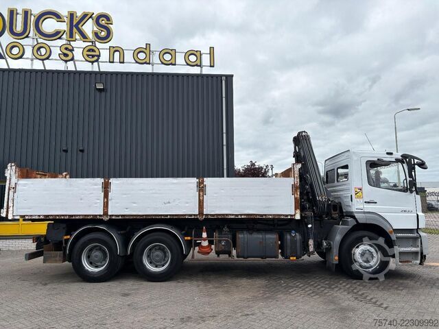 Crane Mercedes-Benz Axor 2633 + HIAB 122 B-2 + 6X4 + REMOTE + MANUAL