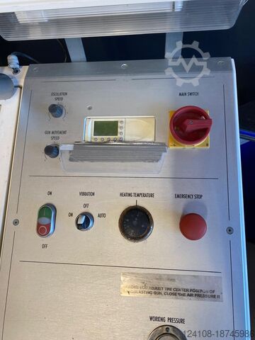 Automatische Sandstrahlanlage | Sandstrahlmaschine | Programmierbar Ferro Crtalic d.o.o. Blastomat SW II