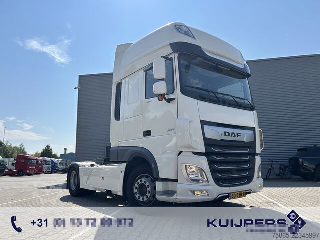 Standard tractor DAF XF 480 FT SSC / Retarder / 379 dkm / 2 Tanks / ...