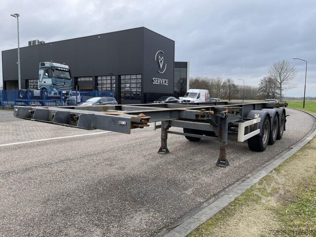 Containertransport Renders ROC 12.27 CC 20-30 FT Chassis / BPW Axles / Dis...