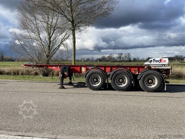 Container transport Van Hool Tankcontainerchassis 20 FT Chassis / Discbrakes...