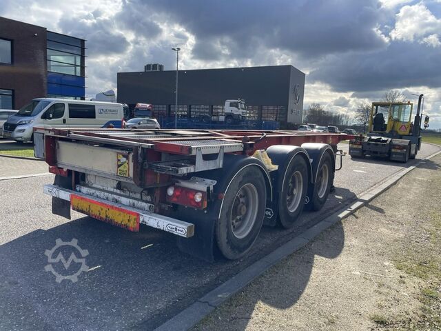 Container transport Van Hool Tankcontainerchassis 20 FT Chassis / Discbrakes...