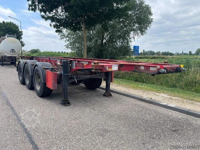 Container transport Fliegl SDS380 20FT Tank / ADR / BPW Disc