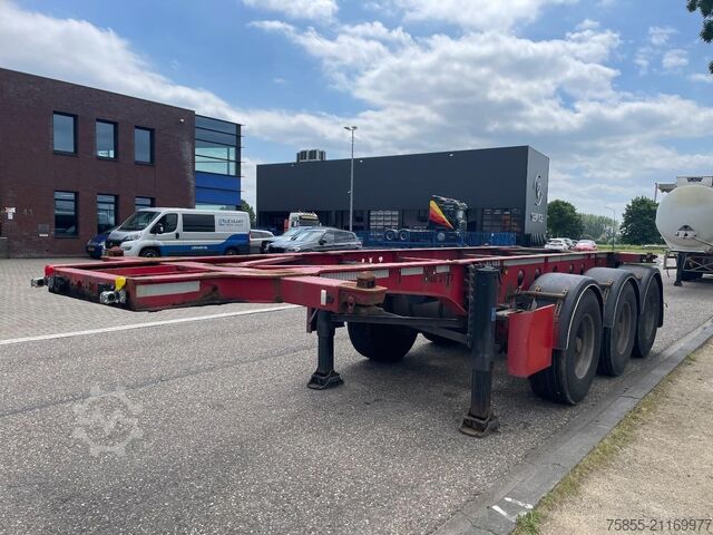 Container transport Fliegl SDS380 20FT Tank / ADR / BPW Disc