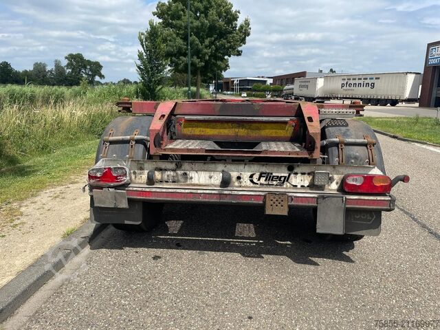 Container transport Fliegl SDS380 20FT Tank / ADR / BPW Disc