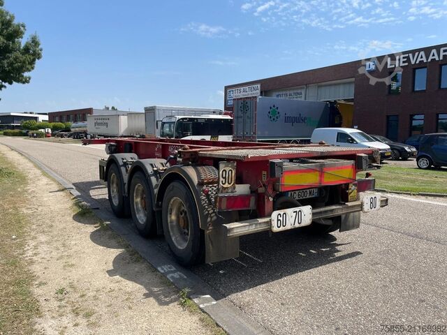 Container transport Schmitz Gotha SRTC 20 FT Chassis / Tank / ADR / BPW Axles / D...
