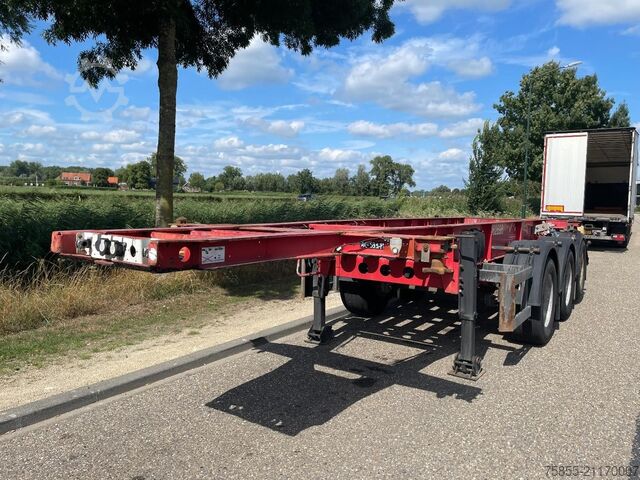 Container transport Schmitz Cargobull SCF24 20 FT Chassis / Tank / ADR / BPW Axles / ...