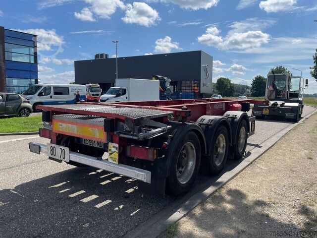 Container transport Schmitz Cargobull SCF24 20 FT Chassis / Tank / ADR / BPW Axles / ...