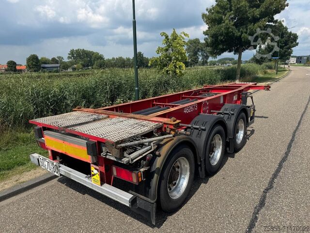 Container transport Schmitz Cargobull SCF24 20 FT Chassis / Tank / ADR / BPW Axles / ...