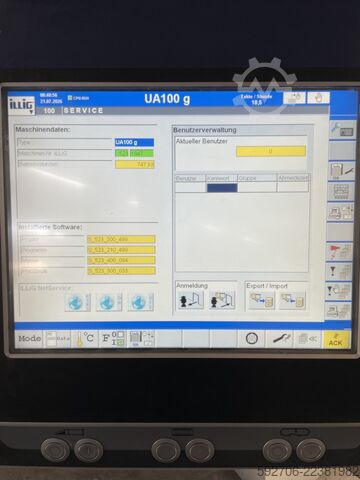 Thermoformmaschine Illig UA 100g
