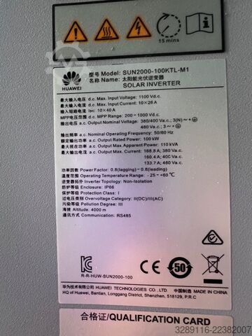 Photovoltaic solar plant 676.13 kWp HUAWEI 