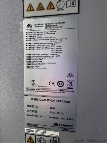 Photovoltaic solar plant 676.13 kWp HUAWEI 