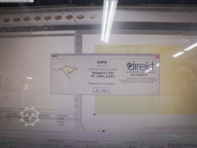 CNC-Bearbeitungszentrum Fenster u. Türen BIESSE BIESSE ROVER C WMS 6.50