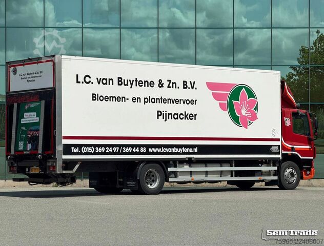 Box truck DAF CF 75.310 EURO 5 FT BURGERS BOX TAIL LIFT AIRCO