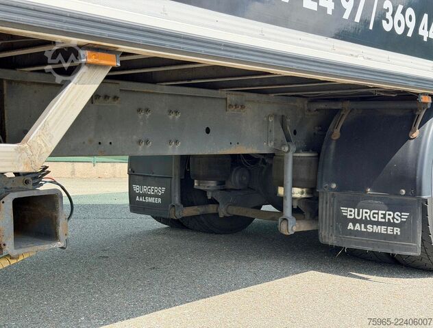 Box truck DAF CF 75.310 EURO 5 FT BURGERS BOX TAIL LIFT AIRCO