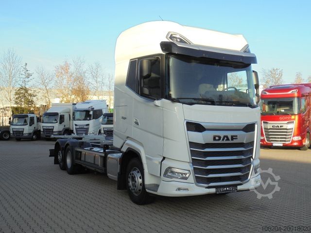 Wechselfahrgestell LKW DAF XG+480 FAR SDG Standard BDF 1320mm CornerView