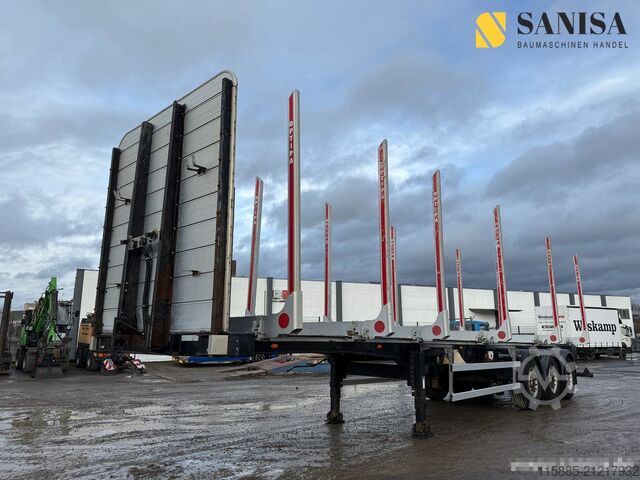 Holztransport Auflieger PAVIC HTS 24/12x Rungen/Lift