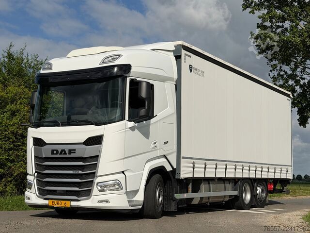 Tarpaulin DAF XF 480 XG480.26 FAN  EURO6. 2023. Als in nieuws...