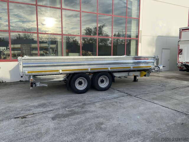 Tipper trailer Möslein TTD 11 Breite Reifen  Kipper Tieflader, Breite Reifen-- Neufahrzeug --