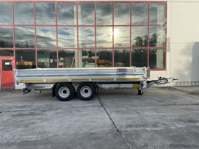 Tipper trailer Möslein TTD 11 Breite Reifen  Kipper Tieflader, Breite Reifen-- Neufahrzeug --