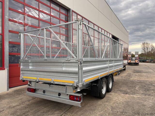 Tipper trailer Möslein TTD 11 Breite Reifen  5,70 lang  Kipper Tieflader, Breite Reifen, 5,70 m lang-- Neufahrzeug --