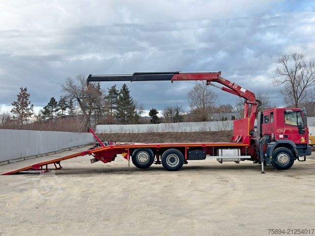 Abschleppwagen IVECO EUROTEC 260E31* Abschleppwagen 7,30m* KRAN