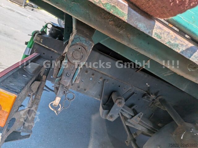 Kipper LKW MAN 8-174 / Hiab 045 Kran / Kipper Meiler