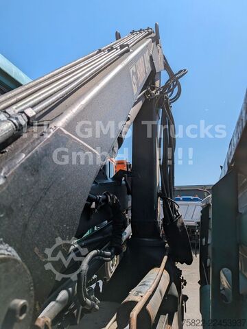 Kipper LKW MAN 8-174 / Hiab 045 Kran / Kipper Meiler