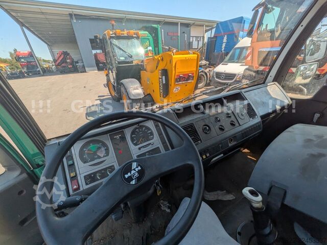 Kipper LKW MAN 8-174 / Hiab 045 Kran / Kipper Meiler