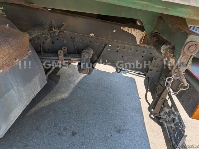 Three-sided tipper truck MAN 8-174 / Hiab 045 Kran / Kipper Meiler