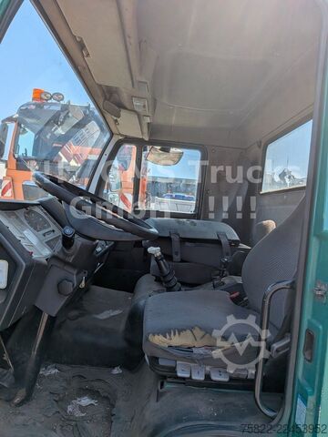 Three-sided tipper truck MAN 8-174 / Hiab 045 Kran / Kipper Meiler