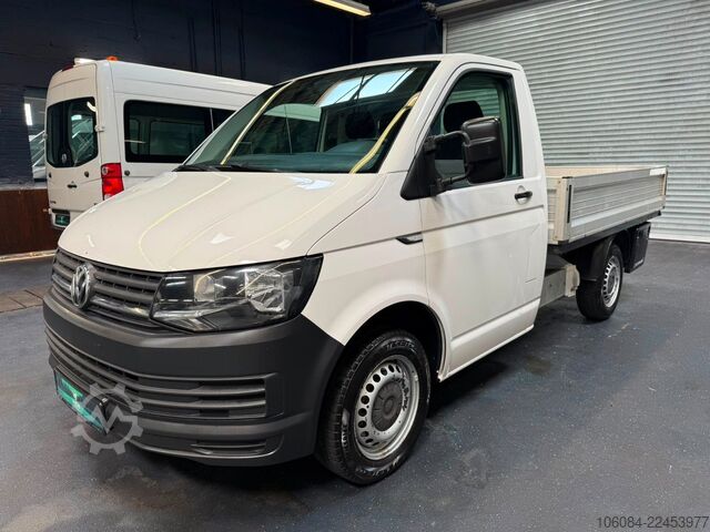 Pick-up van VW T6 Transporter Pritsche Klima AHK 2,5T TÜV NEU