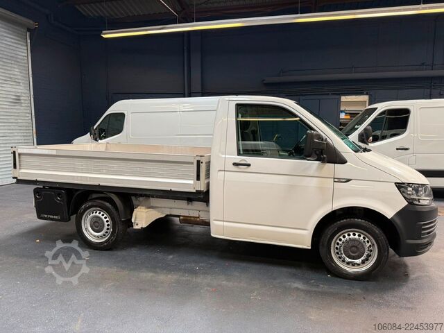 Pick-up van VW T6 Transporter Pritsche Klima AHK 2,5T TÜV NEU