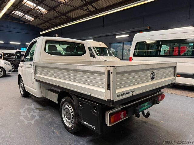 Pick-up van VW T6 Transporter Pritsche Klima AHK 2,5T TÜV NEU