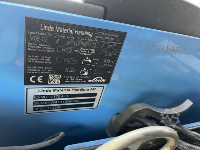 Low Level Order Picker Linde V08-02