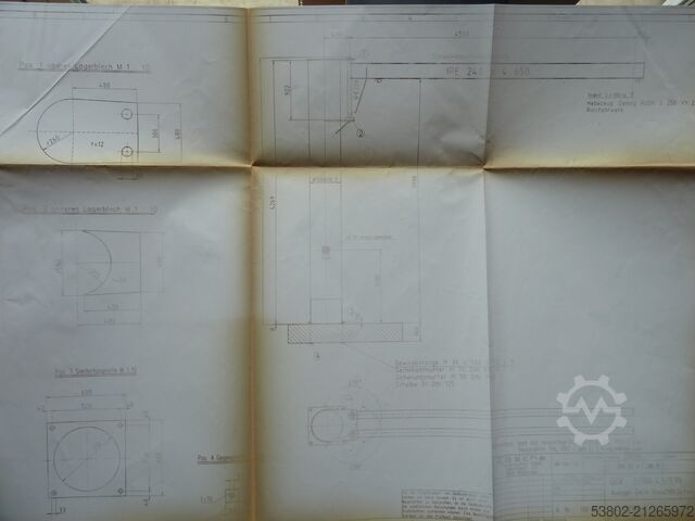 Schwenkkran Doppelaulausleger 2 x 500kg Zasche Sico-HF 500kg