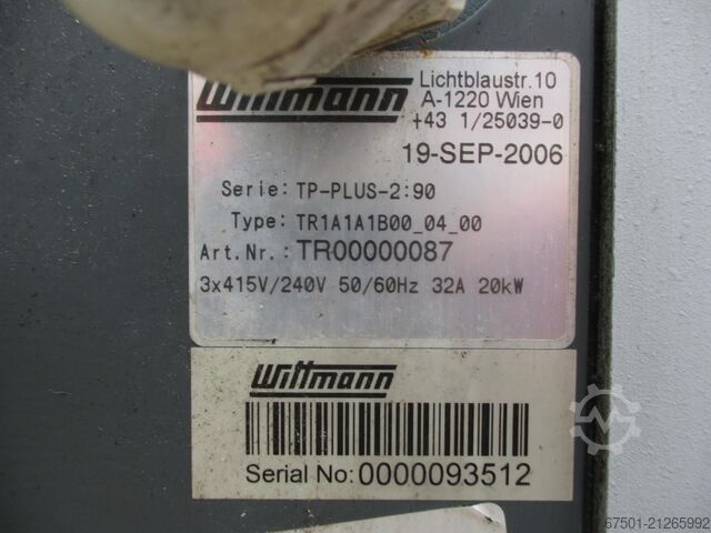 Tempariergerät WITTMANN TP- PLUS -2:90  (3418)