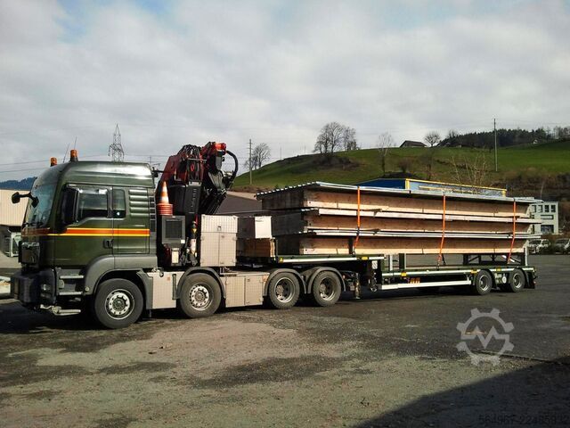 Standard tractor unit MAN TGS 35.480 Kran mit Wechselsys. SZM