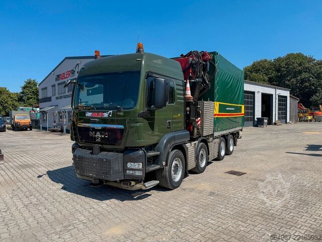 Standard tractor unit MAN TGS 35.480 Kran mit Wechselsys. SZM
