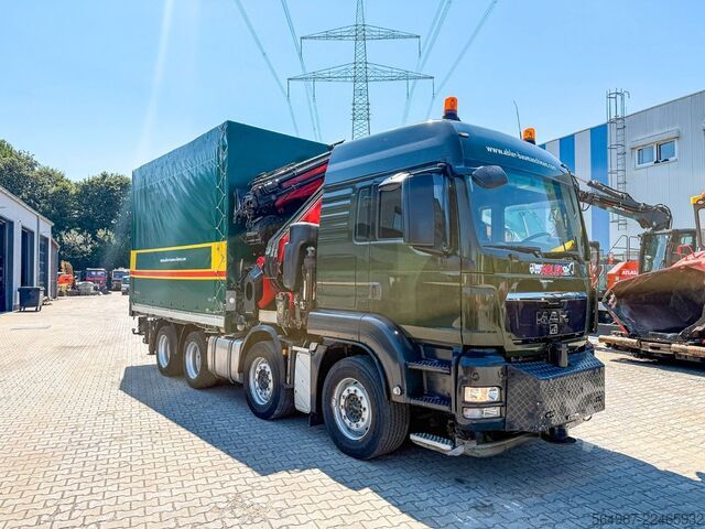 Standard tractor unit MAN TGS 35.480 Kran mit Wechselsys. SZM