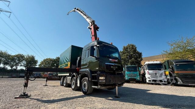 Standard tractor unit MAN TGS 35.480 Kran mit Wechselsys. SZM