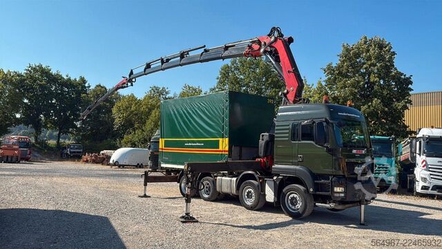 Standard tractor unit MAN TGS 35.480 Kran mit Wechselsys. SZM