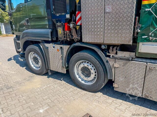 Standard tractor unit MAN TGS 35.480 Kran mit Wechselsys. SZM